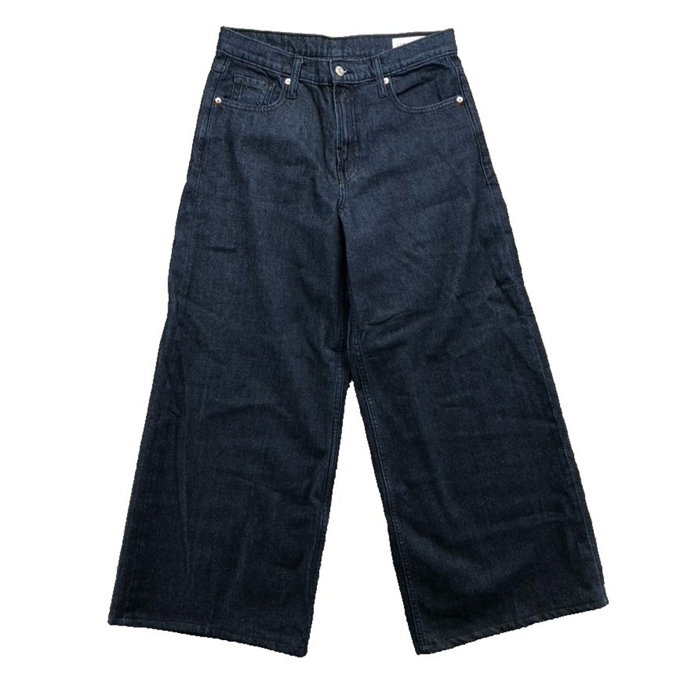 Gap Baggy Mid Rise‎ Jeans Womens 27 4 Blue Denim Wide Leg Retro 90s Y2K
